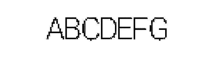 Parametric Glitch Regular  Free Fonts Download