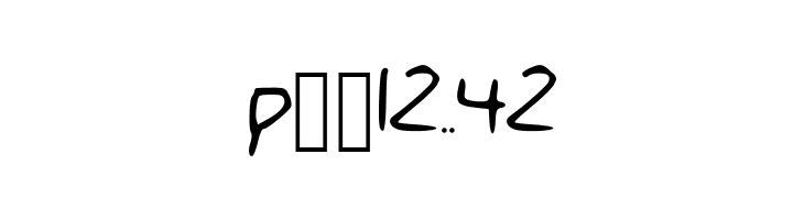 Gimp_Mousewriting  Free Fonts Download