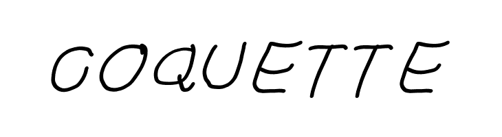 Curly Kue Semi Bold Italic  Free Fonts Download