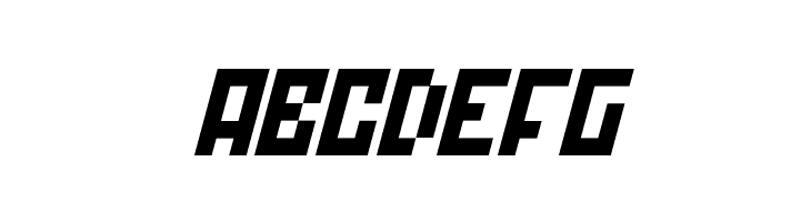 A 15-bit  Free Fonts Download