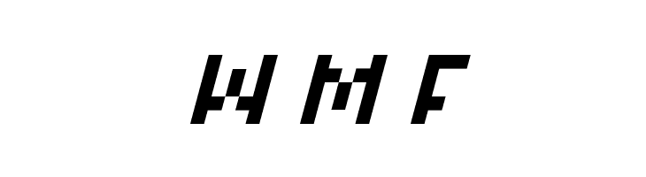 A 15-bit  Free Fonts Download