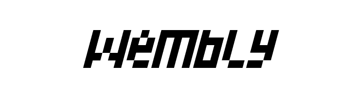 A 15-bit  Free Fonts Download