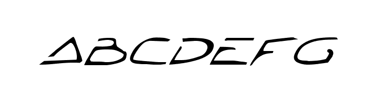 Jetta Tech Italic  Free Fonts Download