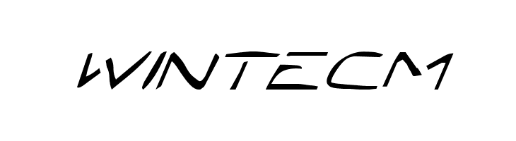 Jetta Tech Italic  Free Fonts Download