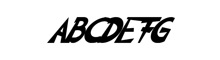 CIRCLINE Italic  Free Fonts Download