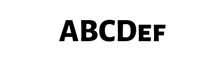 Alegreya Sans SC ExtraBold  Free Fonts Download