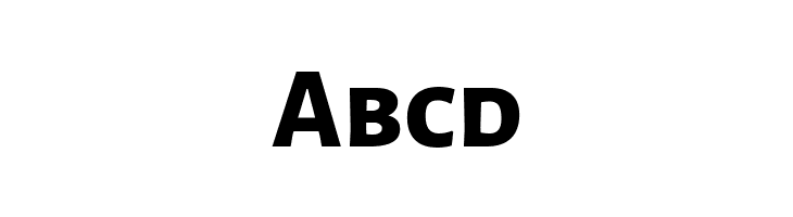 Alegreya Sans SC ExtraBold  Free Fonts Download