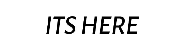 Alegreya Sans SC Medium Italic  Free Fonts Download