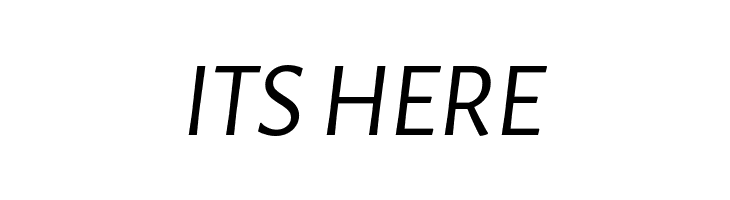 Alegreya Sans SC Italic  Free Fonts Download