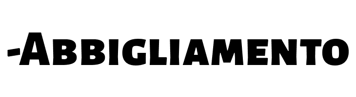 -Abbigliamento Alegreya Sans SC Black Font