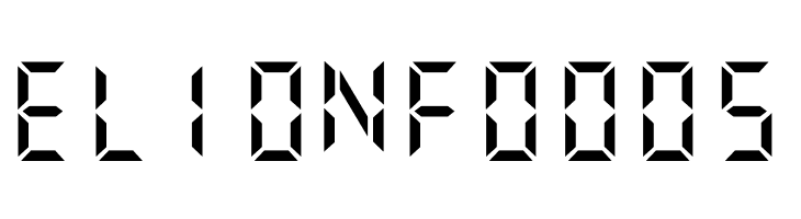 Digital Numbers  Free Fonts Download