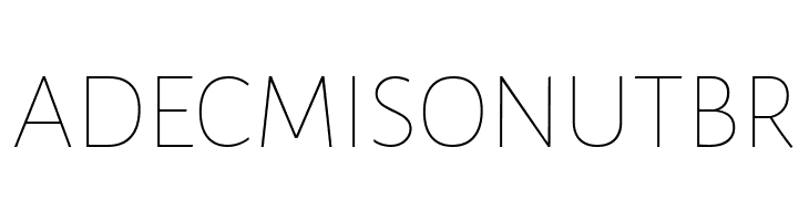 Alegreya Sans Thin  Free Fonts Download