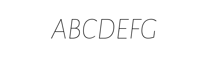 Alegreya Sans Thin Italic  Free Fonts Download