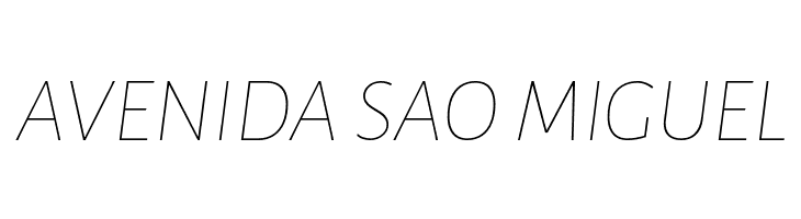 Alegreya Sans Thin Italic  Free Fonts Download
