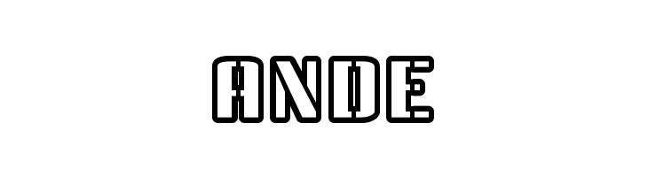 Braeside Outline  Free Fonts Download