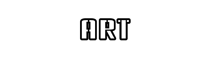 Braeside Outline  Free Fonts Download