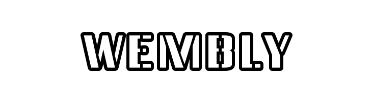 Braeside Outline  Free Fonts Download