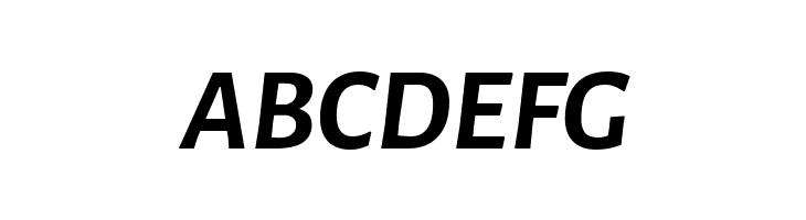 Alegreya Sans Bold Italic  Free Fonts Download