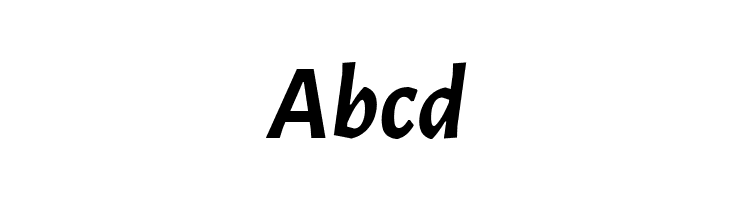 Alegreya Sans Bold Italic  Free Fonts Download