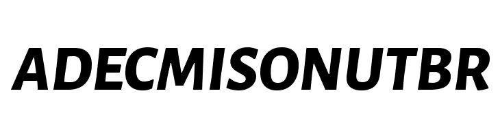 Alegreya Sans ExtraBold Italic  Free Fonts Download