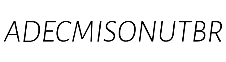 Alegreya Sans Light Italic  Free Fonts Download