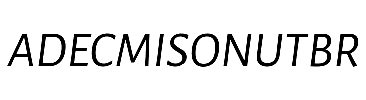 Alegreya Sans Italic  Free Fonts Download