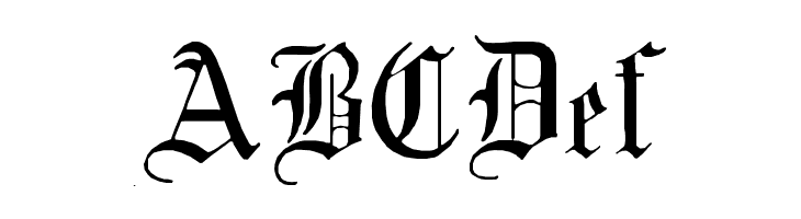 English-Gothic--17th-c-  Free Fonts Download