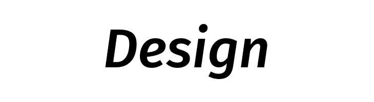 Fira Sans Medium Italic  Free Fonts Download