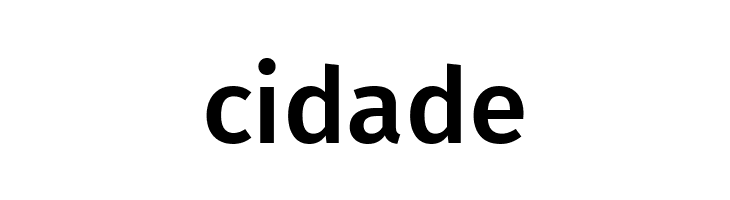 cidade Fira Sans Medium Font