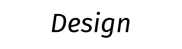 Fira Sans Italic  Free Fonts Download