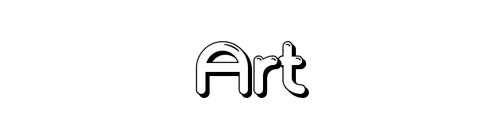 Akaju Outline  Free Fonts Download