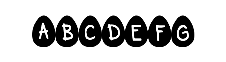 DJB Eggsellent  Free Fonts Download