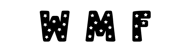 DJB Starry Starry Font  Free Fonts Download