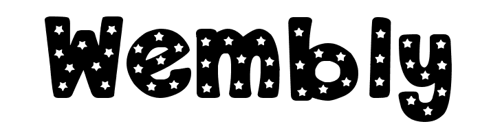 DJB Starry Starry Font  Free Fonts Download