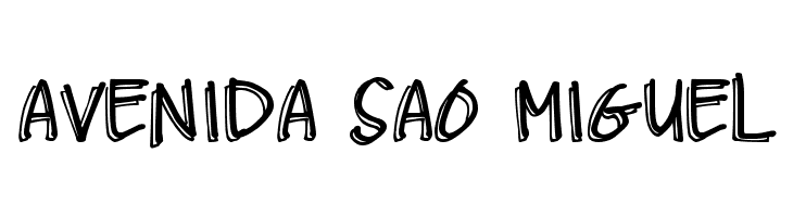 DJB Me and My Shadow  Free Fonts Download