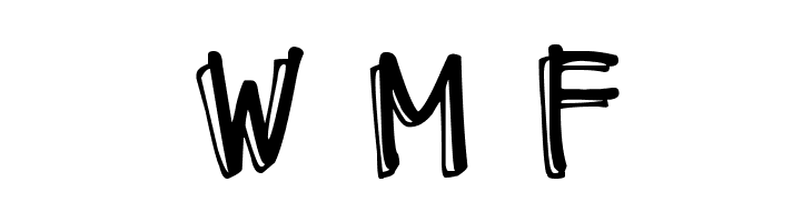 DJB Me and My Shadow  Free Fonts Download