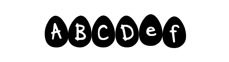 DJB Eggsellent Wobbly  Free Fonts Download