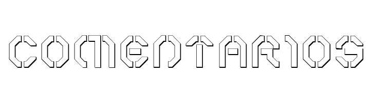 Year 3000 Outline  Free Fonts Download