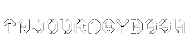 Year 3000 Outline  Free Fonts Download