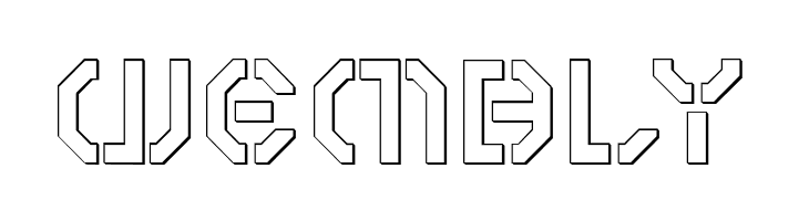 Year 3000 Outline  Free Fonts Download