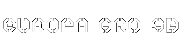 Year 3000 Outline  Free Fonts Download