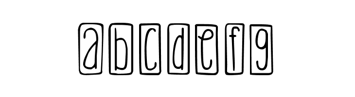 DJB Lemon Head Outlined  Free Fonts Download