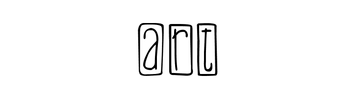 DJB Lemon Head Outlined  Free Fonts Download