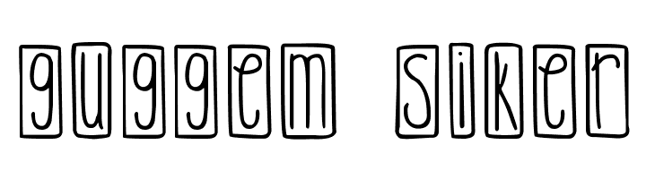 DJB Lemon Head Outlined  Free Fonts Download