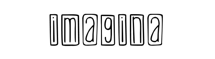 DJB Lemon Head Outlined  Free Fonts Download