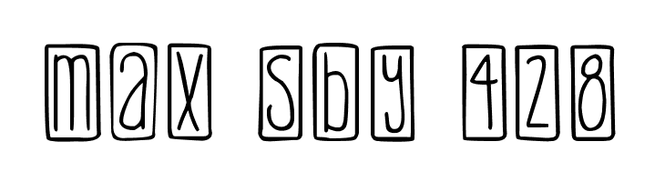 DJB Lemon Head Outlined  Free Fonts Download