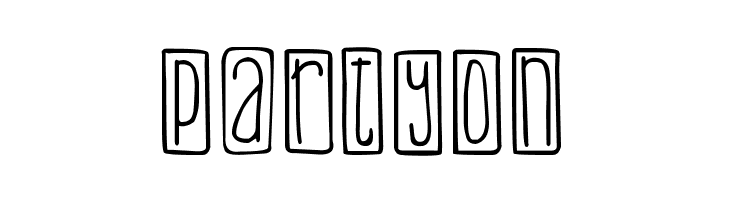 DJB Lemon Head Outlined  Free Fonts Download