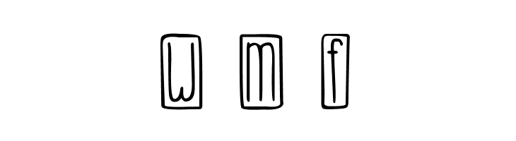 DJB Lemon Head Outlined  Free Fonts Download