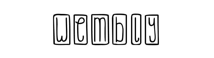 DJB Lemon Head Outlined  Free Fonts Download