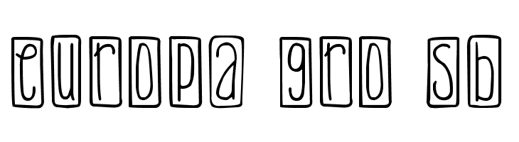 DJB Lemon Head Outlined  Free Fonts Download